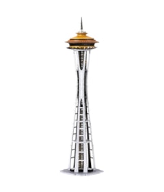 Produto 1962 Space Needle Premium Series Kit de Montar de Metal - Metal Earth - Fascinations