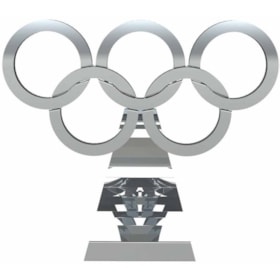 Anéis Olímpicos Rings of Strength model constructor kit - Metal Time