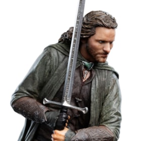 Aragorn Miniature Polystone Statue - O Senhor dos Anéis - Weta Workshop