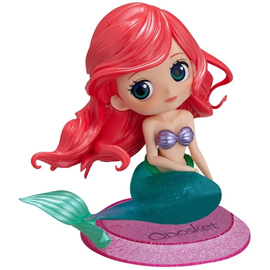 Ariel Glitter Line Qposket A Pequena Sereia The Little Mermaid Disney Banpresto