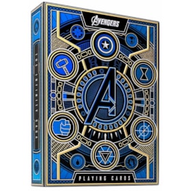 Baralho Colecionável Deck Avengers Blue Vingadores - Theory11