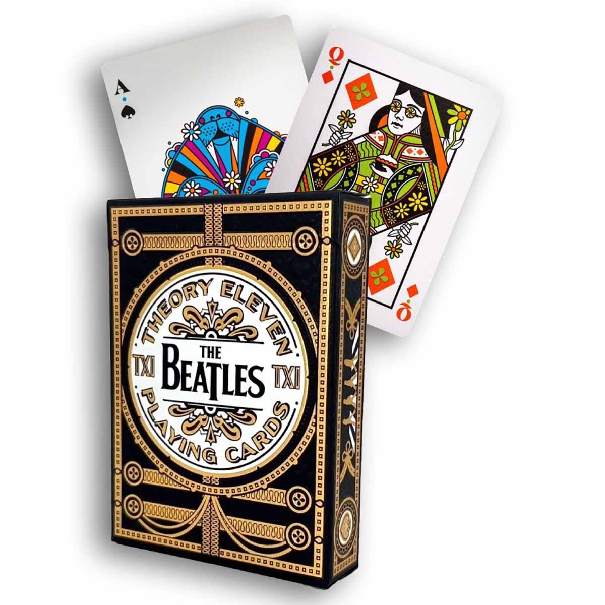 Baralho Colecionável Deck The Beatles Black Edition - Theory11