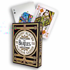 Baralho Colecionável Deck The Beatles Black Edition - Theory11