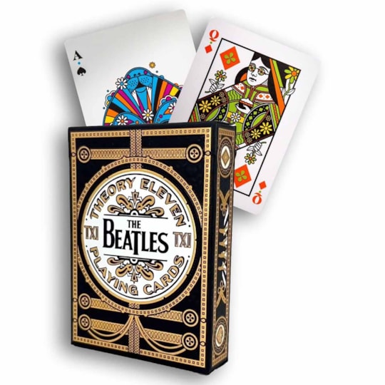 Baralho Colecionável Deck The Beatles Black Edition - Theory11