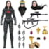 Baroness Black Suit Baronesa Ultimates Figure Wave 4 G.I. Joe Super7