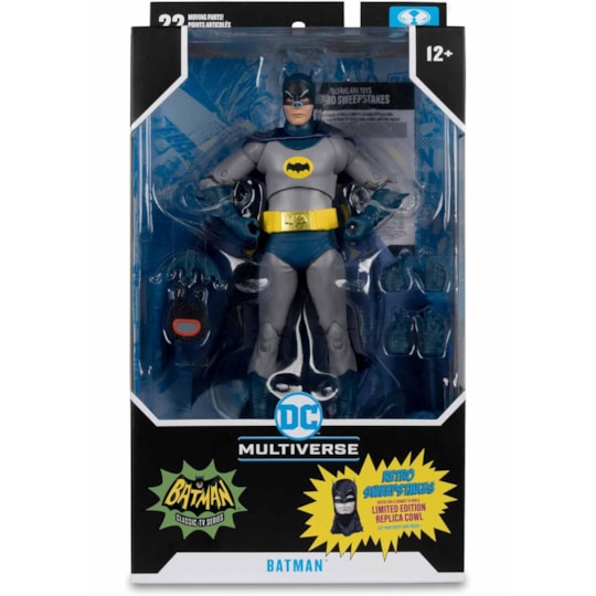 Batman Adam West 1966 Classic TV Series DC Multiverse Mcfarlane