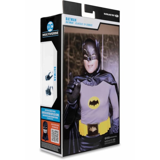 Batman Adam West 1966 Classic TV Series DC Multiverse Mcfarlane