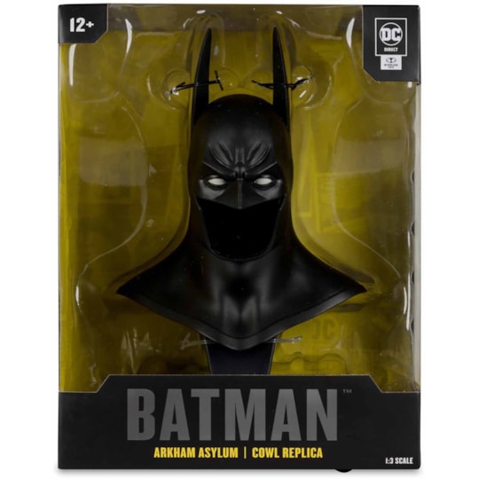 Batman Arkham Asylum 2009 Escala 1:3 Cowl Replica Mcfarlane