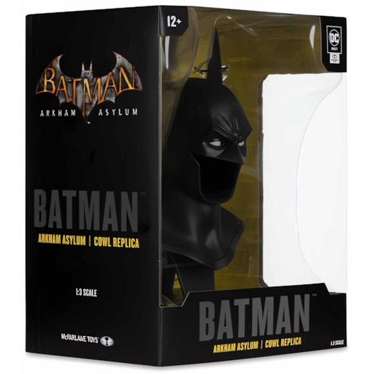 Batman Arkham Asylum 2009 Escala 1:3 Cowl Replica Mcfarlane