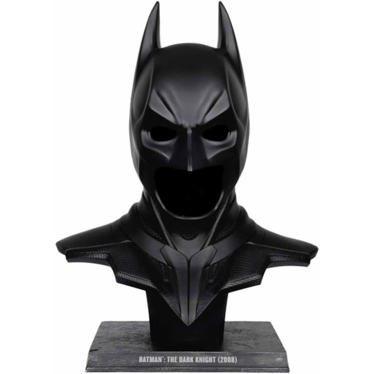 Batman The Dark Knight 2008 Escala 1:1 Cowl Replica Mcfarlane