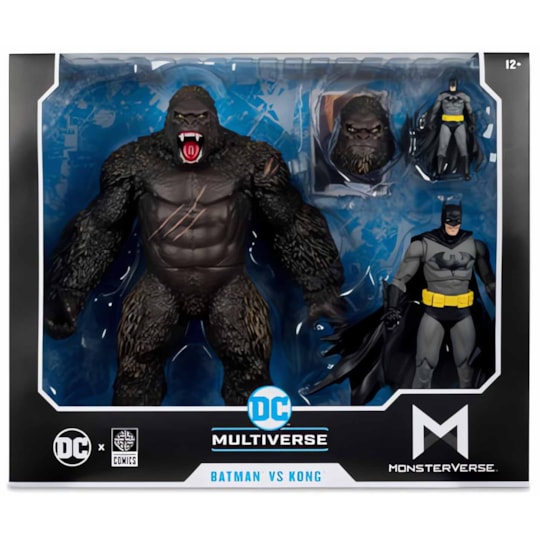 Batman vs Kong 2-pack DC Multiverse Justice League vs Godzilla vs Kong - Mcfarlane