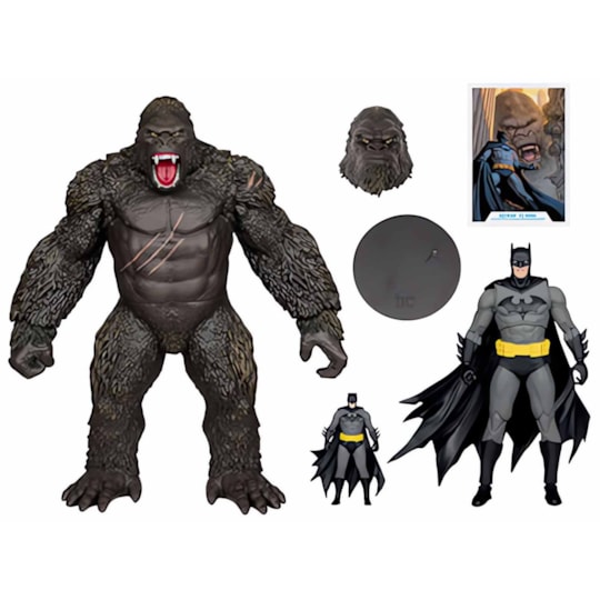 Batman vs Kong 2-pack DC Multiverse Justice League vs Godzilla vs Kong - Mcfarlane