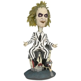 Beetlejuice Striped Suit Head Knockers Figure - NECA