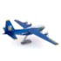 Blue Angels C-130 Hercules Premium Series Kit de Montar de Metal - Metal Earth - Fascinations