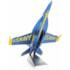 Blue Angels F/A-18 Super Hornet Premium Series Kit de Montar de Metal - Metal Earth - Fascinations