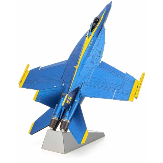 Blue Angels F/A-18 Super Hornet Premium Series Kit de Montar de Metal - Metal Earth - Fascinations