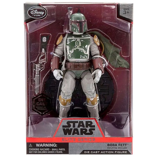 Boba Fett Die Cast Action Figure Elite Series Star Wars Disney Store