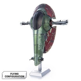 Boba Fett's Starfighter Kit de Montar de Metal Deluxe - Star Wars - Metal Earth - Fascinations