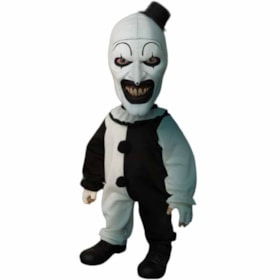 Boneco Art the Clown 38 cm - Mega Scale Talking Doll Terrifier - Mezco