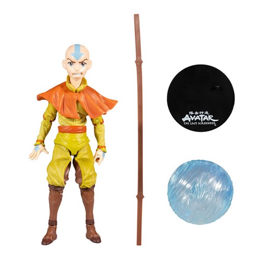 Boneco Articulado Aang Figure - Avatar The Last Airbender Mcfarlane Toys