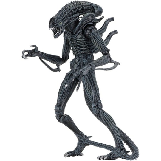 Boneco Articulado Alien Warrior 1986 Blue Ultimate - NECA