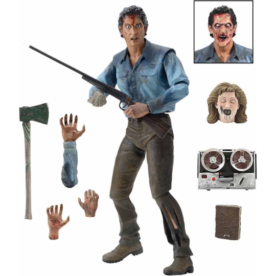 Boneco Articulado Ash Ultimate Evil Dead 2 7