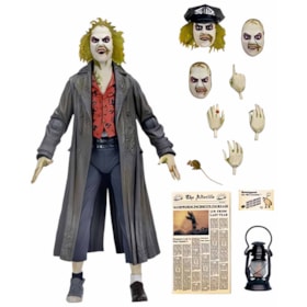 Boneco Articulado Beetlejuice 1988 Movie Ultimate Tour Guide The Bio-Exorcist 7" Scale Figures - NECA