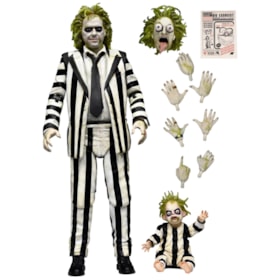 Boneco Articulado Beetlejuice Ultimate Striped Suit 7" Scale Figure - Beetlejuice - NECA