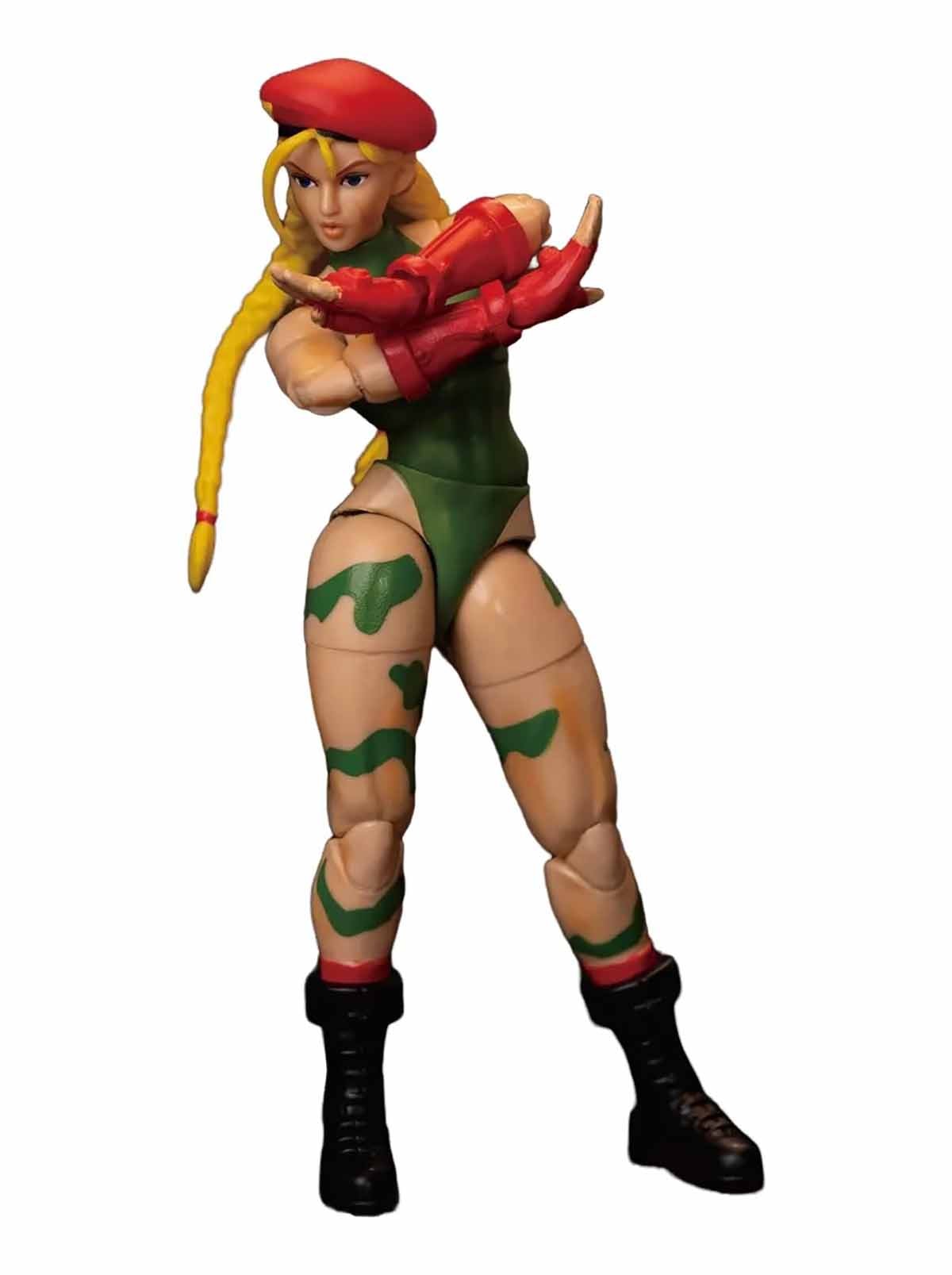 Boneco articulado Cammy Escala 1/12 - Street Fighter II The Final