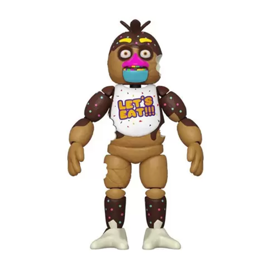 Boneco Articulado Chocolate Chica Figure 12,5 cm - Five Nights at Freddy's - FNAF