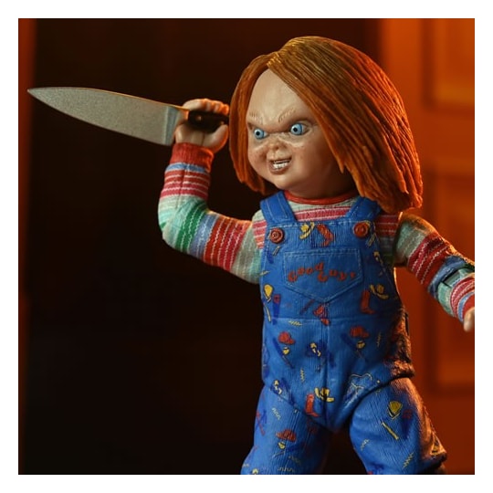 Boneco Articulado Chucky Ultimate - TV Series - NECA - Geek Fanaticos