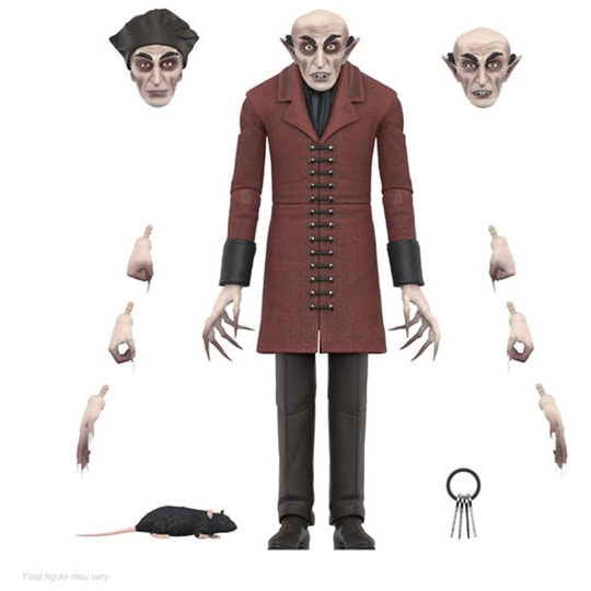 Boneco Articulado Count Orlok Colorido Ultimates Nosferatu 1922 - Super7