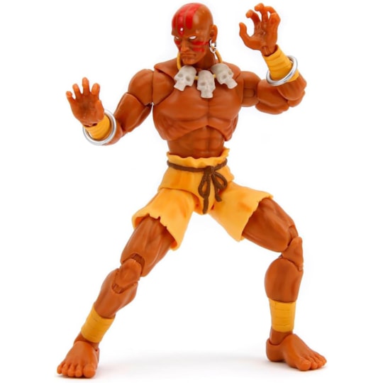 Boneco articulado Dhalsim Escala 1/12 Street Fighter II The Final Challengers Jada Toys