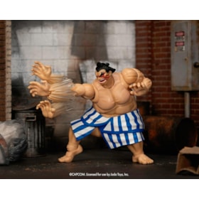 Boneco articulado E. Honda Escala 1/12 Street Fighter II The Final Challengers - Jada Toys
