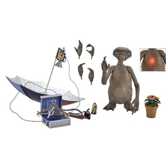 Boneco Articulado E.T Ultimate Deluxe NECA