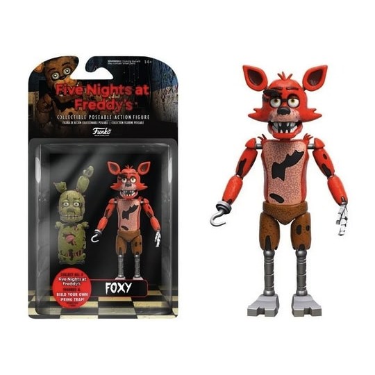 Boneco Articulado Foxy Figure 12,5cm - Five Nights at Freddy's - FNAF