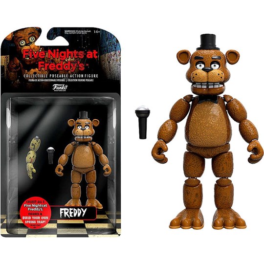 Boneco Articulado Freddy Figure 12,5cm # - Five Nights at Freddy's - FNAF