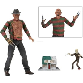 Boneco Articulado Freddy Krueger Ultimate Dream Warriors - A Hora do Pesadelo 3 - NECA