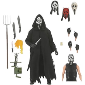 Boneco Articulado Ghostface Inferno Pânico Scream Ultimate NECA