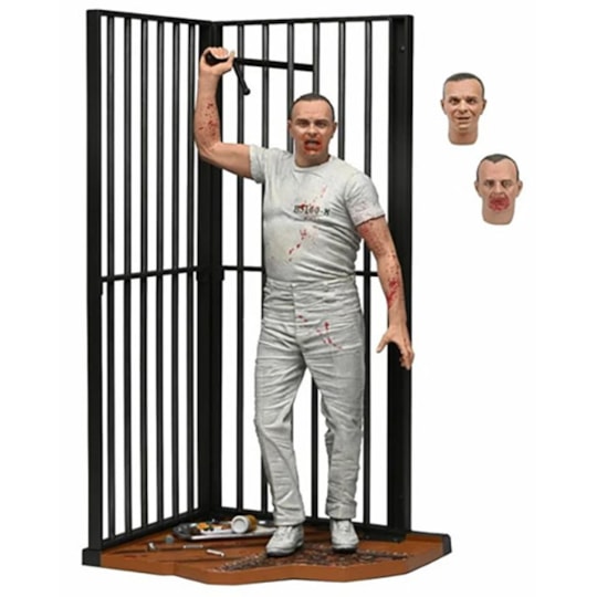 Boneco Articulado Hannibal Lecter Prison Escape 7" Scale Figures Silence Of The Lambs O Silêncio dos Inocentes NECA