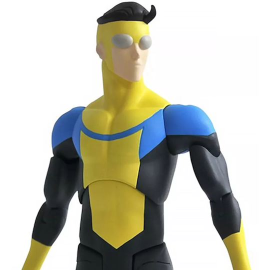 Boneco Articulado Invincible Deluxe set com quadrinhos Diamond Select