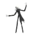 Boneco Articulado Jack Skellington Articulated Drawing Model O Estranho Mundo de Jack Nightmare Before Christmas NECA