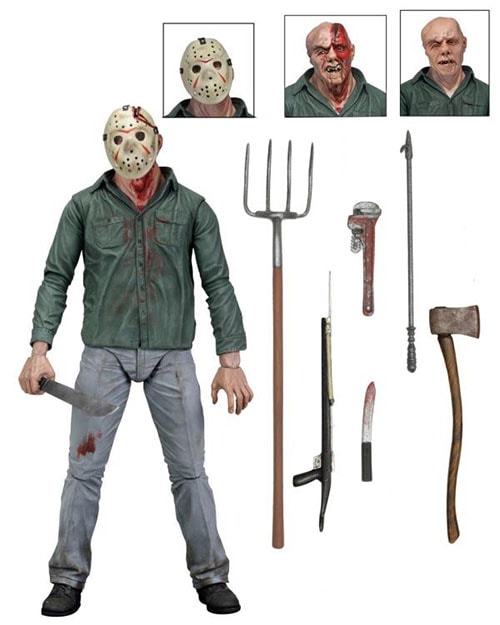 Boneco Articulado Jason Vorhees Part 3 Ultimate Figure - Sexta