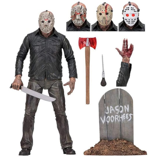 Boneco Articulado Jason Vorhees Part 5 Ultimate Figure - Sexta-Feira 13 - Dream Sequence - NECA