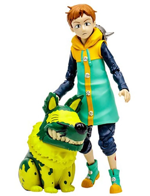 Boneco Articulado King - Os Sete Pecados Capitais - Nanatsu no
