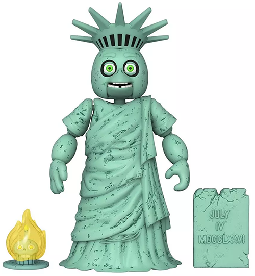 fnaf リバティーチカ　フィギュア Boneco Articulado Liberty Chica Figure 12,5 cm Brilha no Escuro