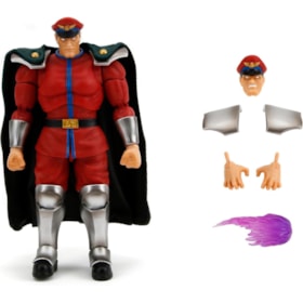 Boneco articulado M. Bison Escala 1/12 Street Fighter II The Final Challengers Jada Toys