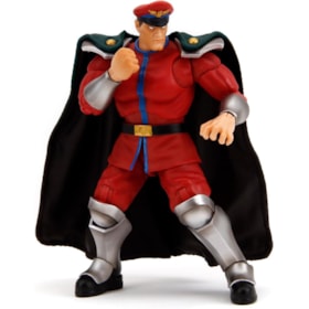 Boneco articulado M. Bison Escala 1/12 Street Fighter II The Final Challengers Jada Toys