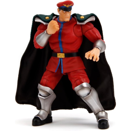 Boneco articulado M. Bison Escala 1/12 Street Fighter II The Final Challengers Jada Toys