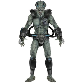 Boneco Articulado Predador Predator Ultimate Deluxe Stone Heart Predator Concrete Jungle - NECA